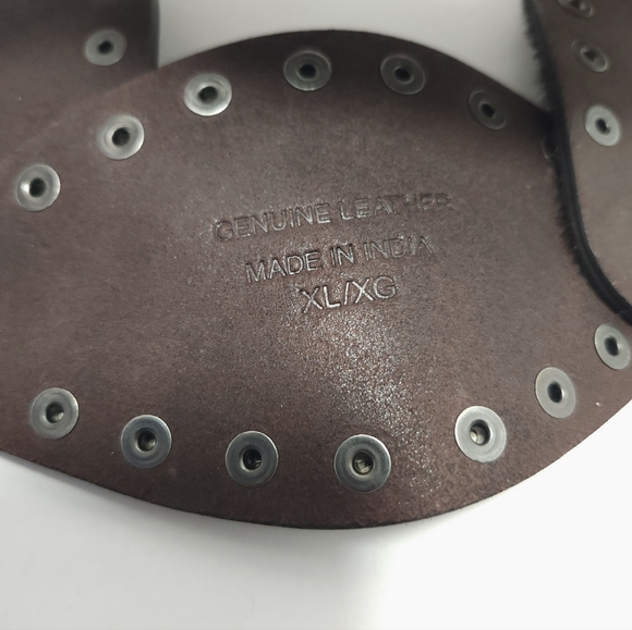 Idyllwind Miranda Lambert Womens Western Belt Size XL Del Rio Concho Calf Hair - Picture 6 of 7